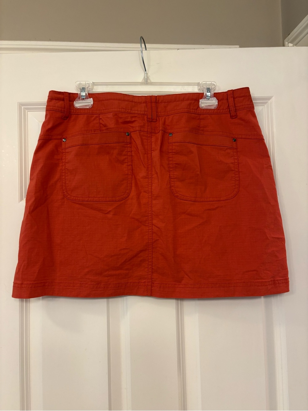 Title Nine Orange-Red Skort size 10
